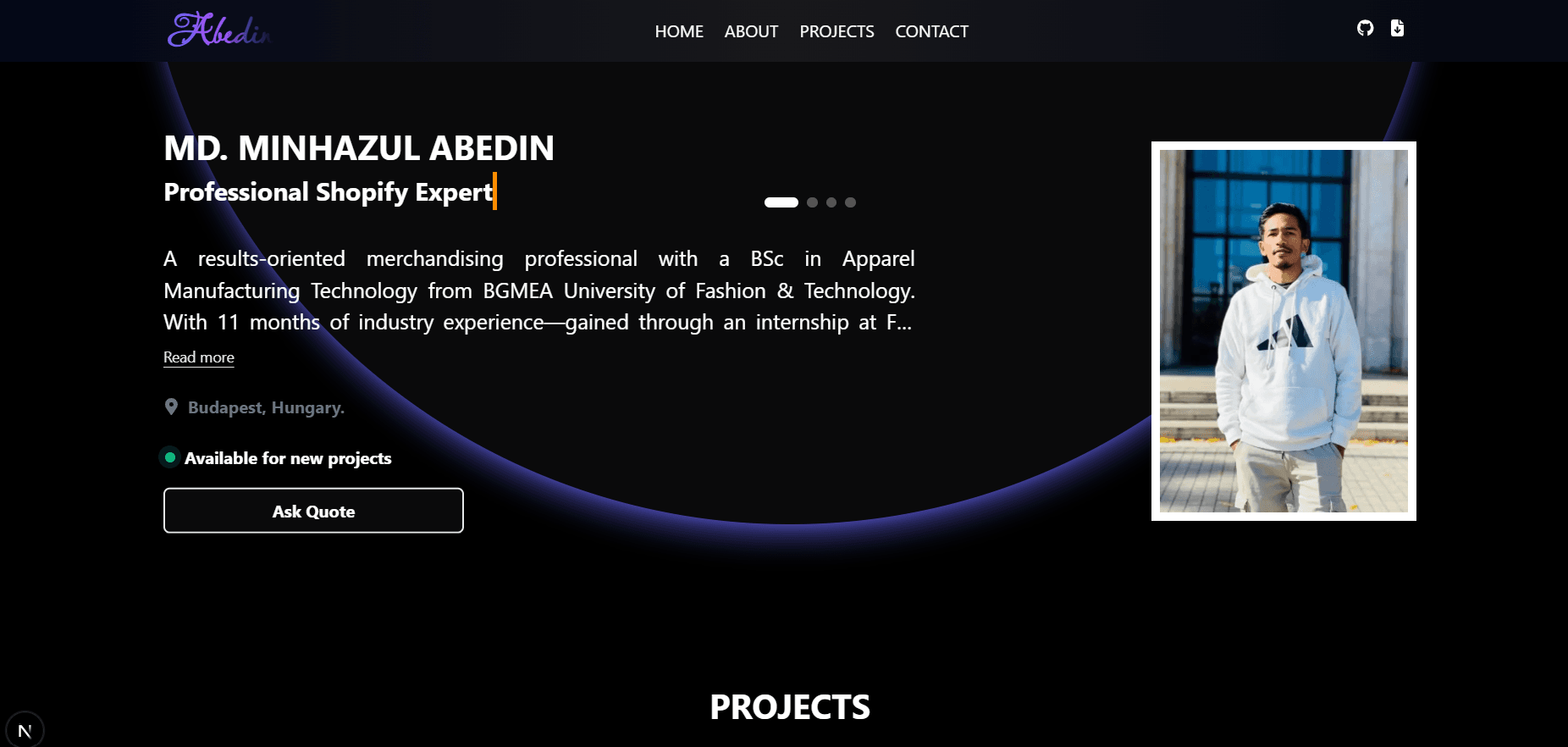 Personal Web Project Image